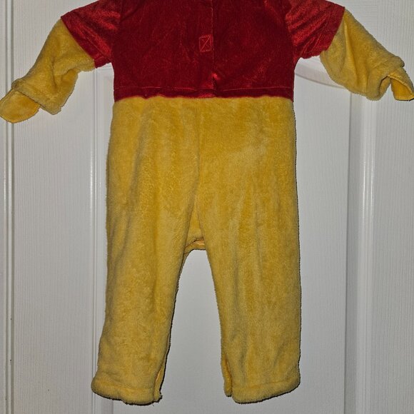 Disney Baby Winnie the Pooh Yellow/Red Plush Costume - Toddler 12-24 mo - Picture 3 of 12